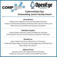 Cadence/Open Eye Outstanding Junior Faculty Award - Fall 2023