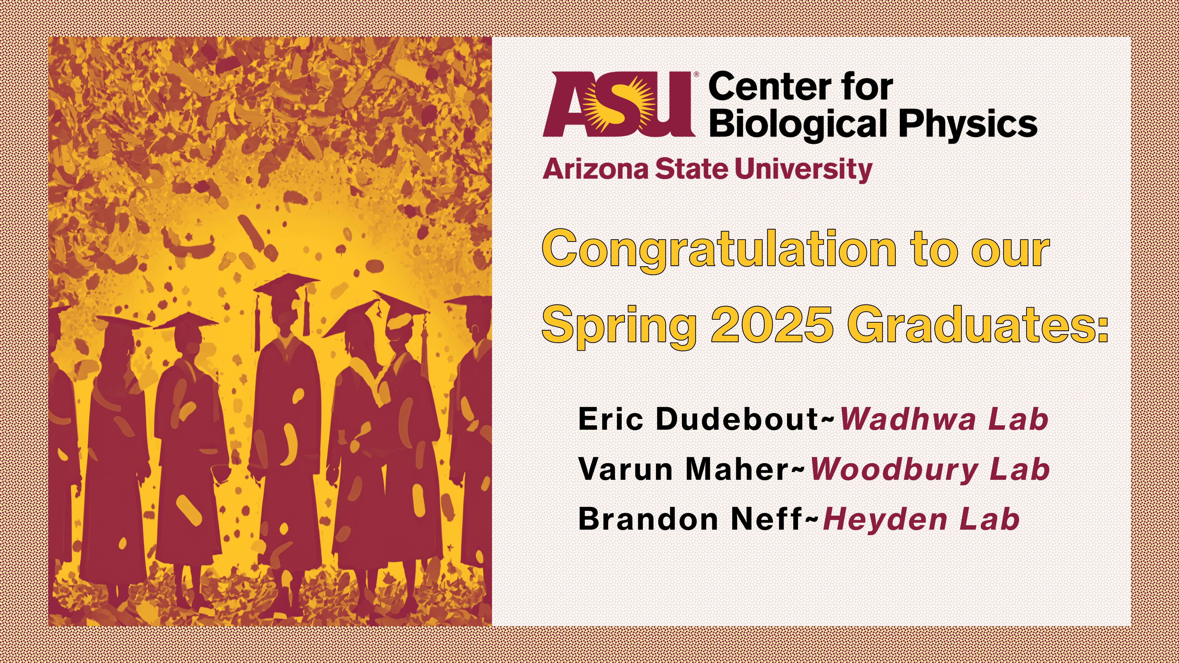 Spring 2025 Graduates